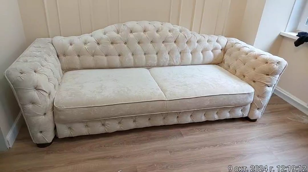 Замена обивки дивана на дому. Приморско-Ахтарск