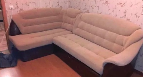 Перетяжка углового дивана. Приморско-Ахтарск